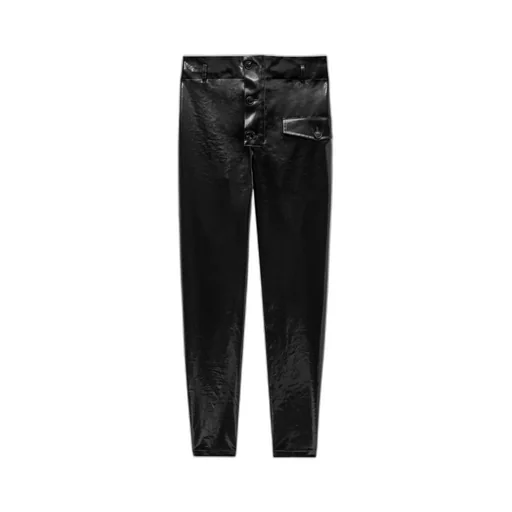 Paperbag High-Rise Trousers