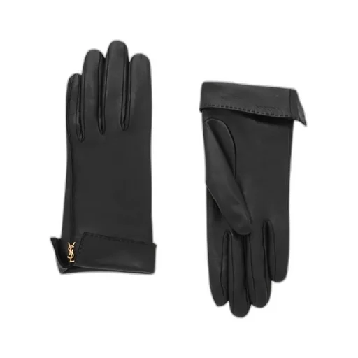 Cassandre Logo Plaque Gloves