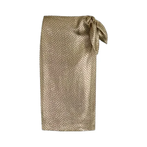 Tied Pencil Skirt