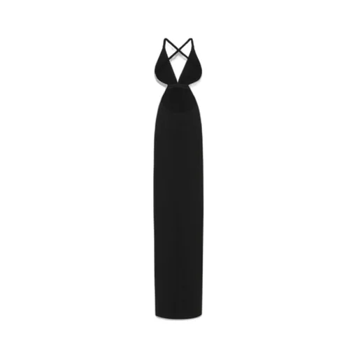 Backless Halter Dress