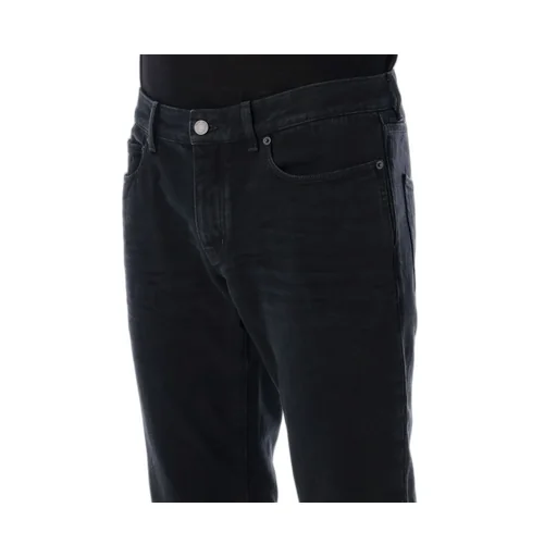 Logo Patch Slim Cut Jeans