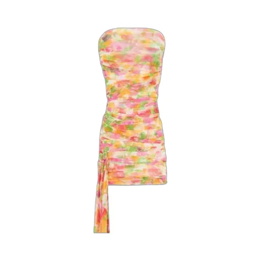 Ruched Strapless Dress