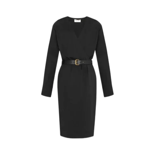 Belted Wrap Dress