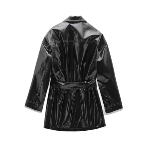 Single-Breasted Saharienne Jacket