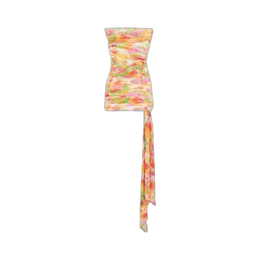 Ruched Strapless Dress