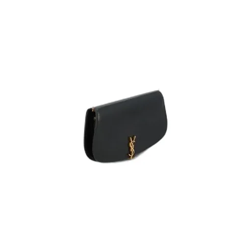 Logo Plaque Foldover Top Shoulder Bag
