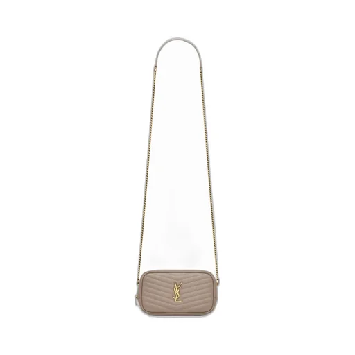 Lou Logo Plaque Mini Shoulder Bag