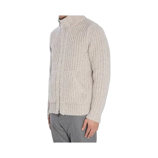 Ribbed Zip-Up Knitwear
