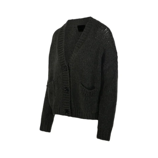 Front-Pockets Cardigan