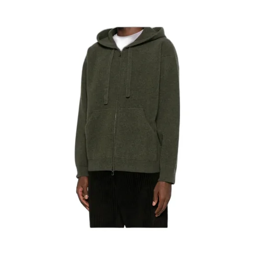 Zip-Up Hooded Sweatshirt