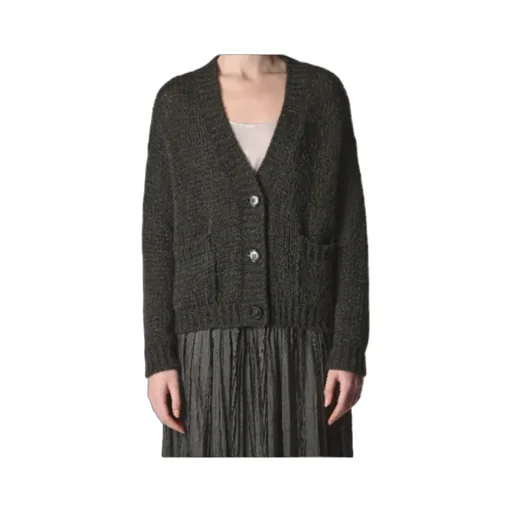 Front-Pockets Cardigan