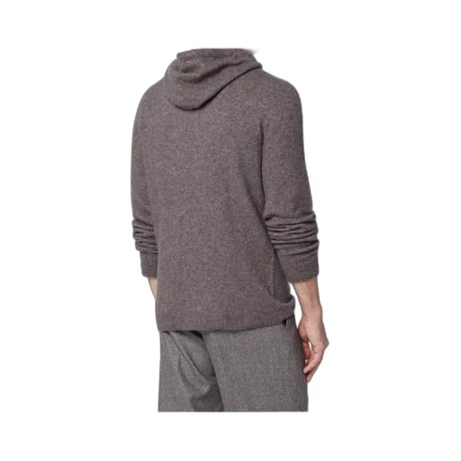 Long-Sleeved Hooded Sweater