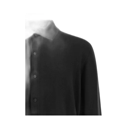 Buttoned Wool Cardigan