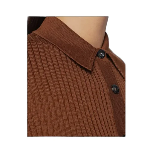 Button Long-Sleeved Sweater