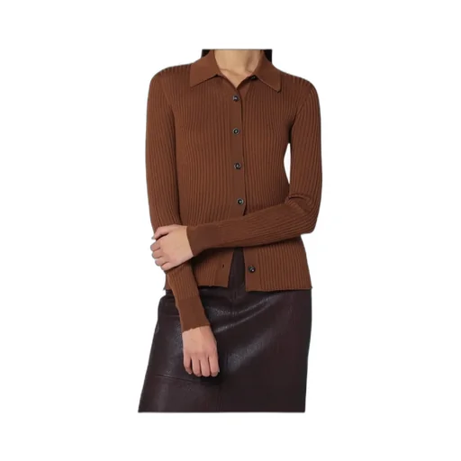 Button Long-Sleeved Sweater