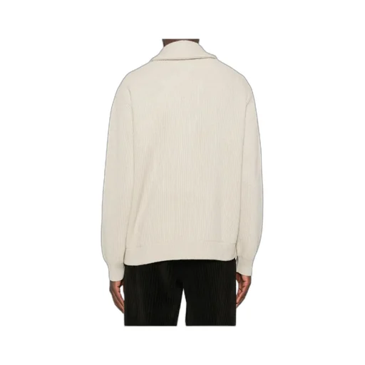 Long-Sleeved Knitted Casual Jacket