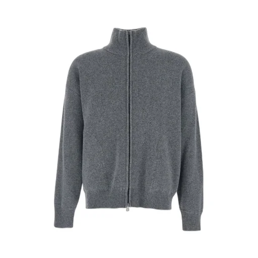 Turtleneck Zip-Up Sweater