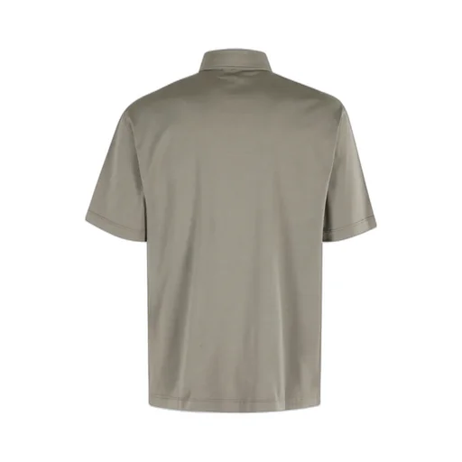 Button-Down Short Sleeve Polo Shirt