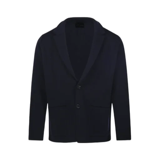 Two-Button Patch-Pocket Blazer