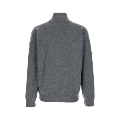Turtleneck Zip-Up Sweater