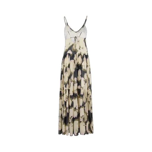 Strap Print Dress