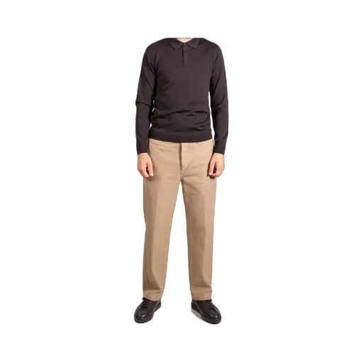 Long-Sleeve Polo Shirt