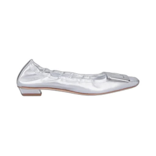 Buckle Slip On Flat Shoes