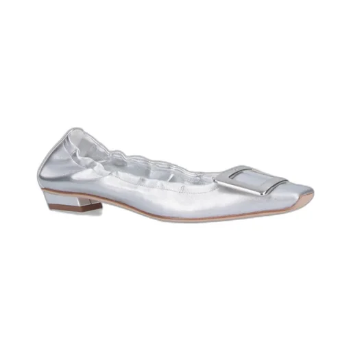 Buckle Slip On Flat Shoes