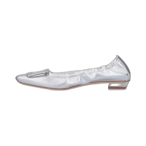 Buckle Slip On Flat Shoes