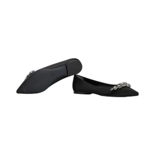 Efflorescence Ballerinas In Satin