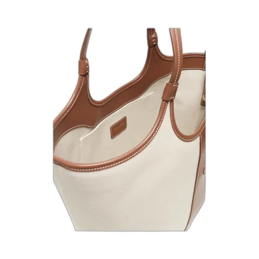 Buckle Detailed Shopping Bag