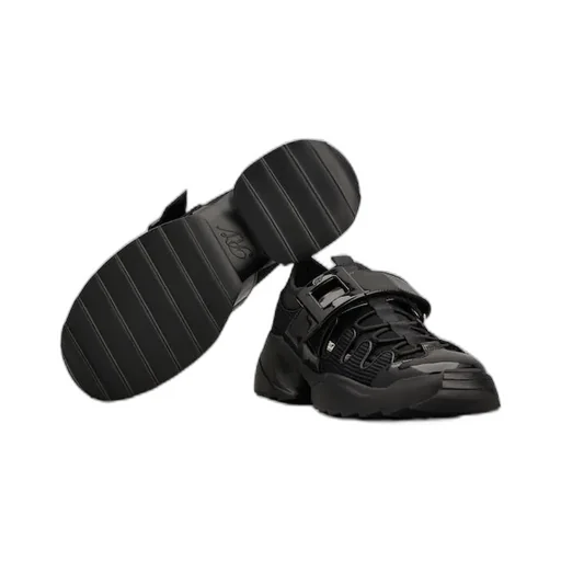 Viv' On The Run Trekky Sneakers In Fabric And Patent Leather
