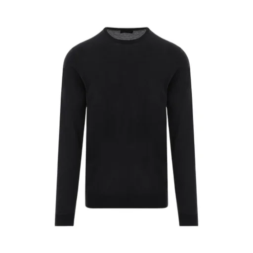 Round Collar Long Sleeve Sweater