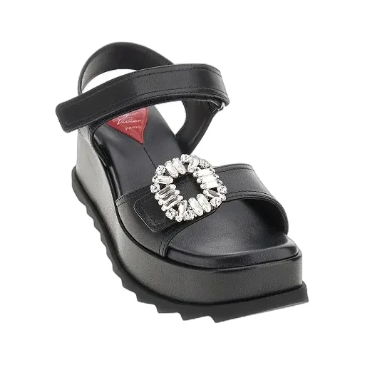 Slidy Viv' Wedge Sandals