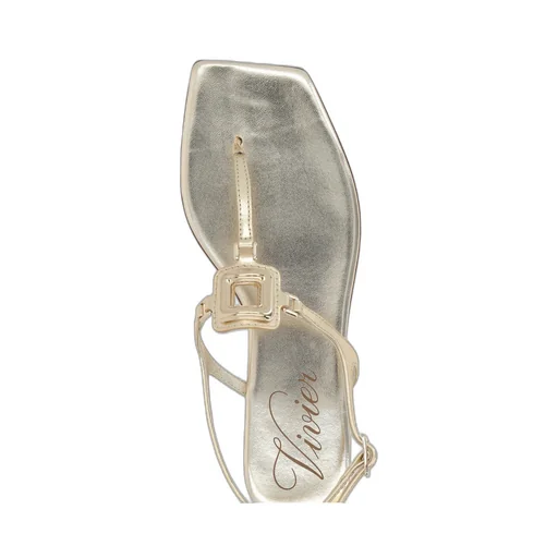 Square-Headed Flat Sandals