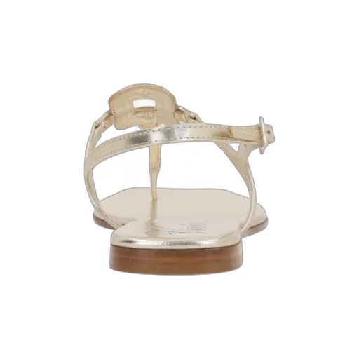 Square-Headed Flat Sandals