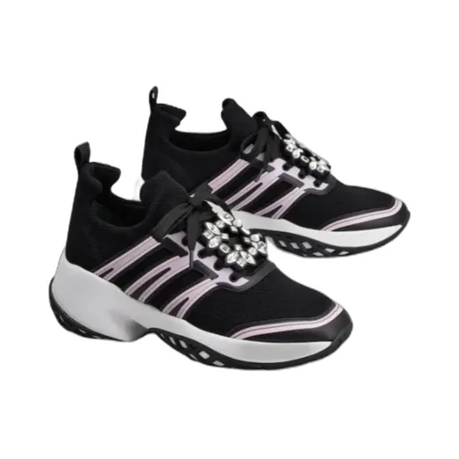 Mesh Panelled Sneakers
