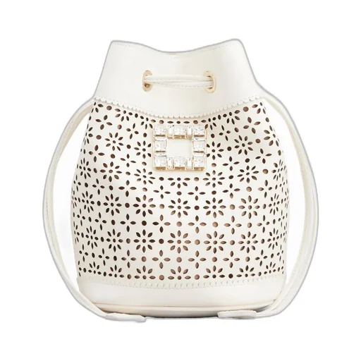 TrÈS Vivier Embellished Bucket Bag