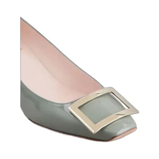 Trumpet Squared Toe Pumps