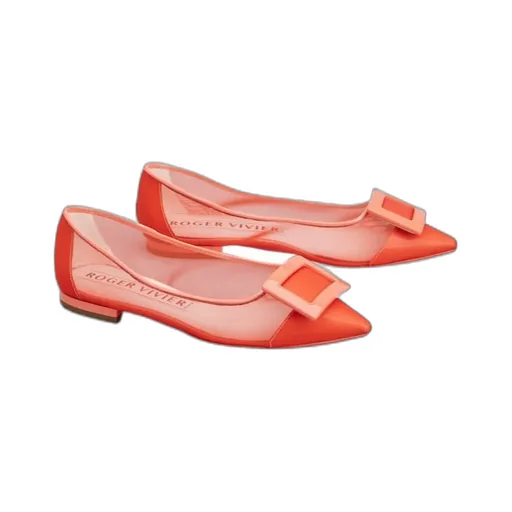 Gommettine Ballerinas In Mesh Fabric