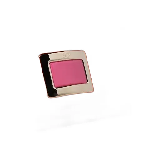 Belle Vivier Metal Buckle Wallet In Patent Leather