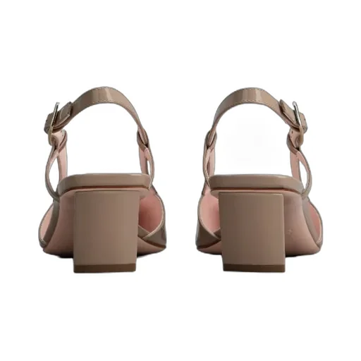 Belle Vivier Buckle Slingback Pumps