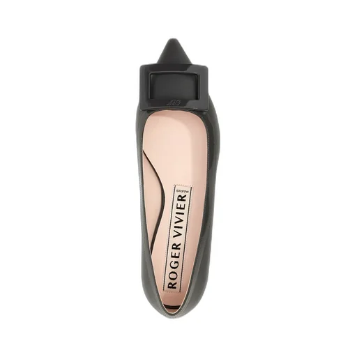 Gommettine Buckle Ballet Flats