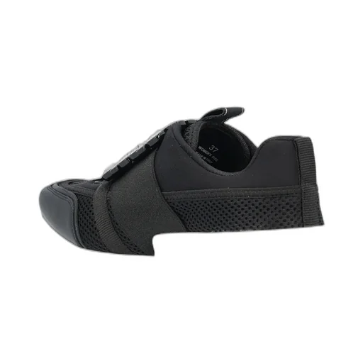 Viv' Go Rhinestone Buckle Sneakers In Technical Fabrics