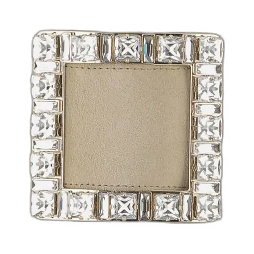 Crystal-Embellished Buckle-Strap Ankle Boots
