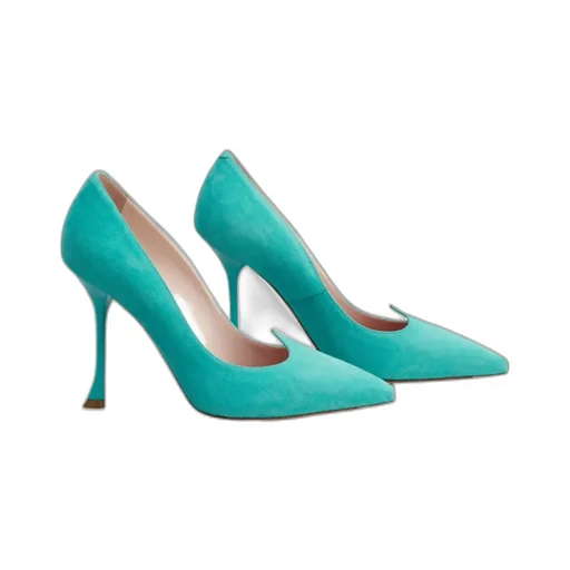 I Love Vivier Pumps In Suede