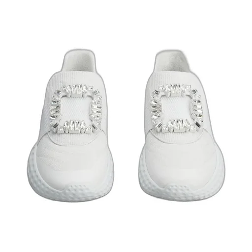 Viv' Run Crystal-Buckle Sneakers
