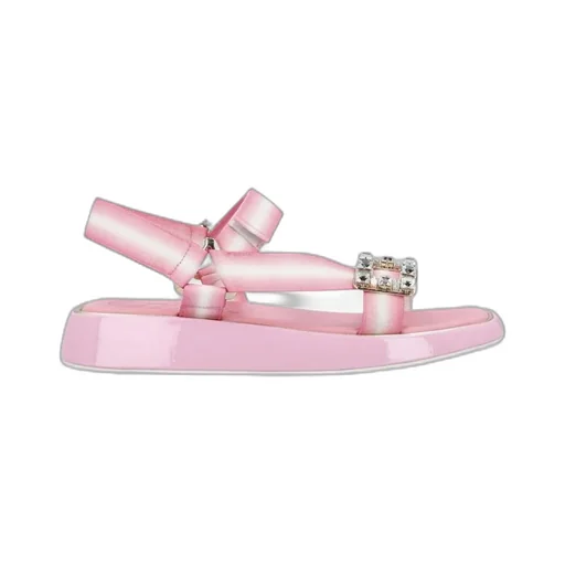 Buckle Open-Toe Sandals