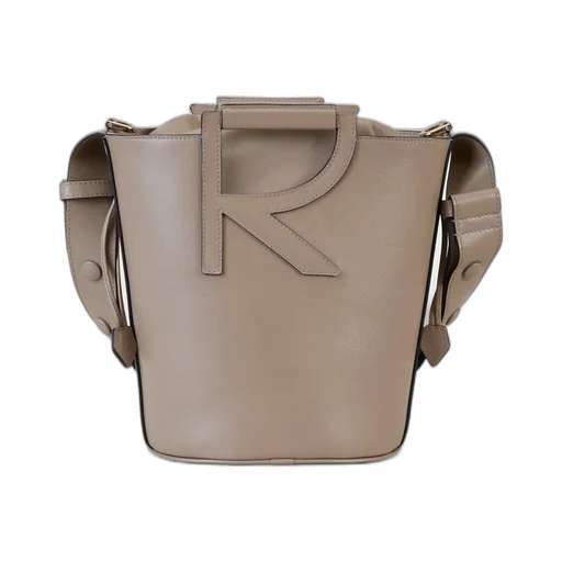 Logo-Embellished Bucket Bag