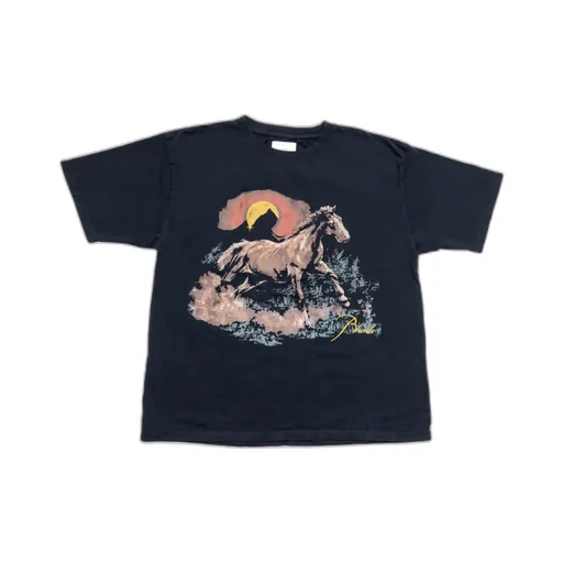 Santos Graphic Printed Crewneck T-Shirt